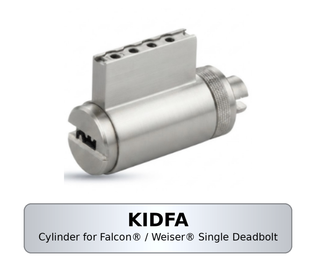Mul-T-Lock KIDFA deadbolt cylinder