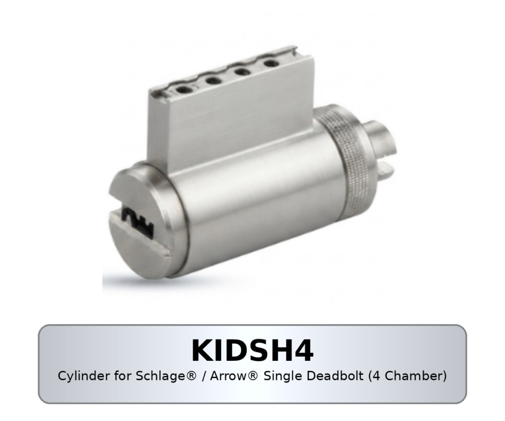 Mul-T-Lock KIDSH4 deadbolt cylinder