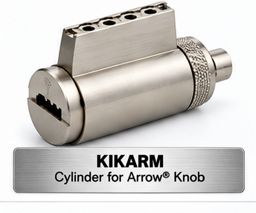 Mul-T-Lock KIKARM cylinder for Arrow M Series knob