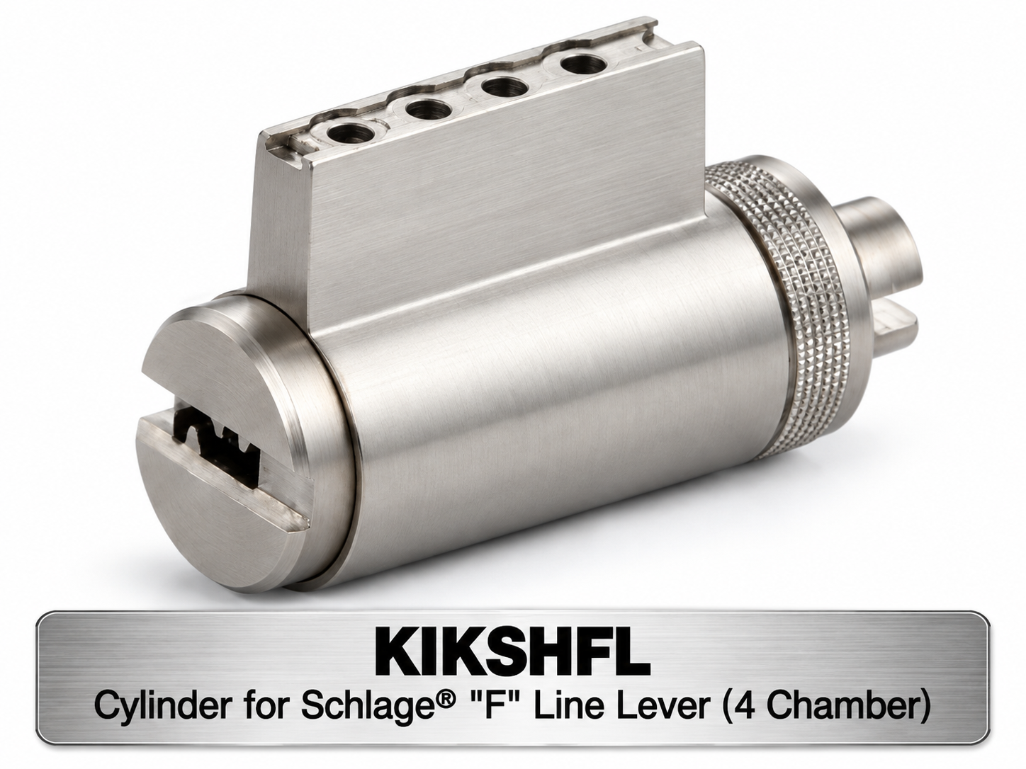 Mul-T-Lock KIKSHFL cylinder for Schlage F Line lever (4 chamber)