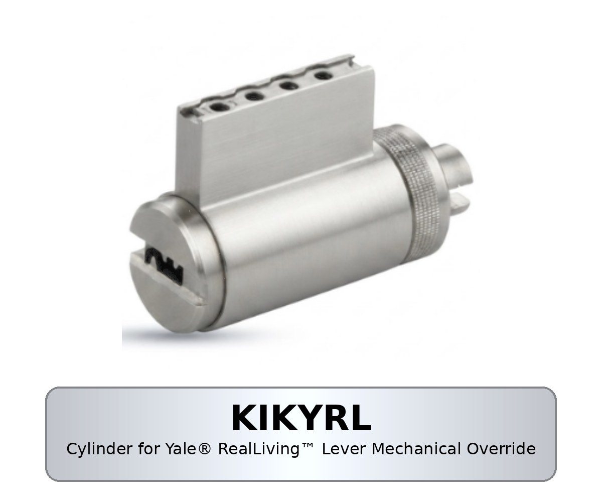 Mul-T-Lock KIKYRL cylinder for Yale Real Living lever