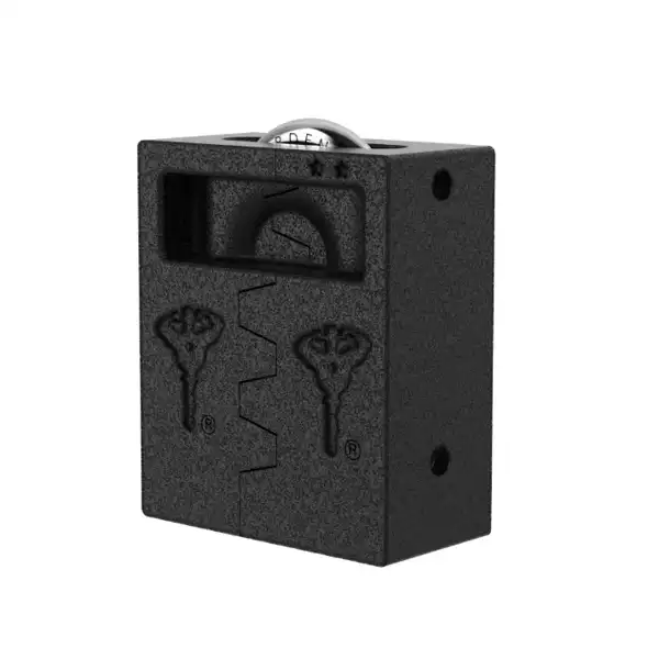 Mul-T-Lock C-Series hardened hasp in black